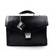 Sac a main cuir bandoulière homme femme messenger noir