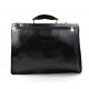 Sac a main cuir bandoulière homme femme messenger noir