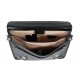 Leder umhängetasche briefträger kuriertasche schultertasche schwarz