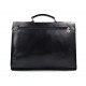 Bolso cartera de cuero bolso de cuero bolso hombre bolso mujer negro