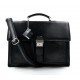 Sac serviette mallette à main cuir bandoulière en cuir sac en cuir noir