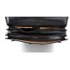 Bolso cartera de cuero bolso de cuero bolso hombre bolso mujer negro