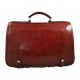 Sac à bandoulière en cuir sac homme femme sac d'épaule messenger sacoche organisateur rouge sac cartable
