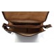 Bolso messenger de piel bolso de hombre piel bolso de mujer marron