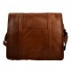 Leder messenger braun umhängetasche briefträger kuriertasche schultertasche