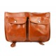 Messenger leather bag office bag mens business shoulder bag satchel honey