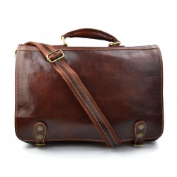 Messenger Leder herren aktentasche  ledertasche umhangetasche schultertasche tragetasche braun