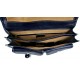 Messenger leather bag office bag mens business shoulder bag satchel blue