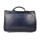 Messenger leather bag office bag mens business shoulder bag satchel blue