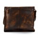 Borsa pelle vintage uomo donna borsa messenger marrone tracolla pelle