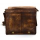 Borsa pelle vintage uomo donna borsa messenger marrone tracolla pelle