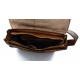 Borsa pelle vintage uomo donna borsa messenger marrone tracolla pelle