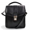 Bandoulière en cuir sac en cuir sac homme sac à bandoulière homme messenger noir