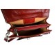 Borsello uomo borsa postino spalla tracolla vera pelle rosso hobo bag