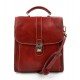 Red hobo bag satchel mens ladies leather shoulder bag made in Italy crossbody bag