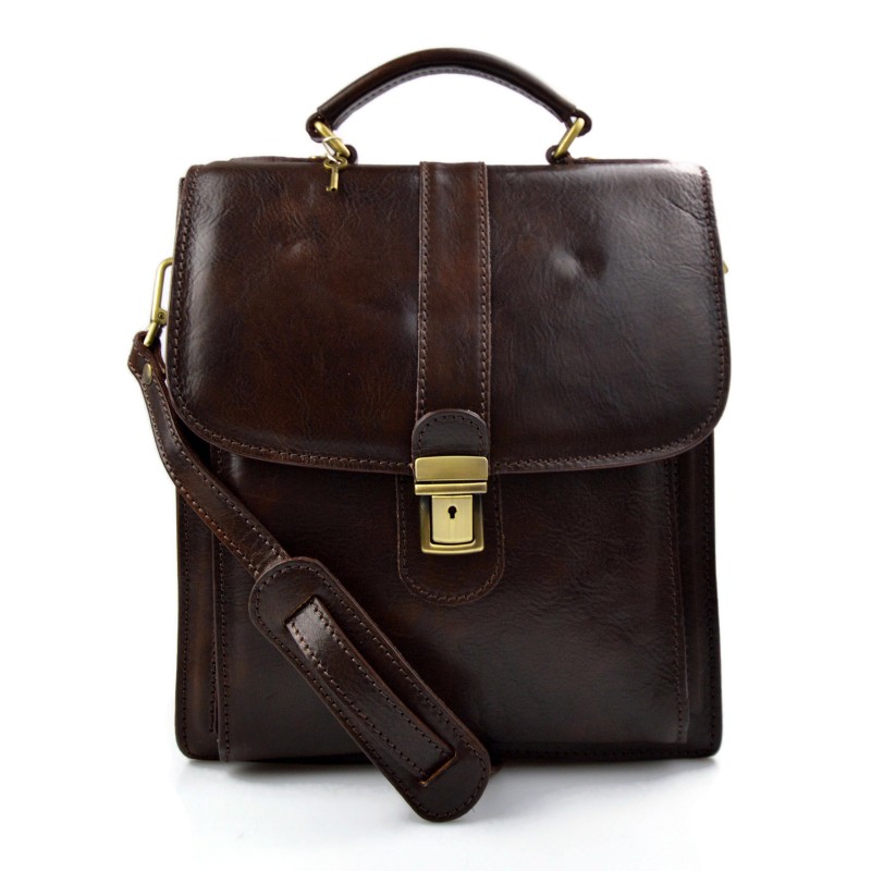 Dark brown hobo bag satchel leather shoulder bag crossbody bag