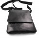 Leather  shoulder bag black mens women sling bag messenger leather satchel crossbody