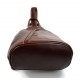 Leather backpack ladies mens leather travel bag weekender sport bag brown