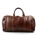Sac de voyage en cuir homme femme bandoulière en cuir véritable sac de sport brun sac bagage à main