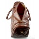 Borsone uomo donna borsa viaggio vera pelle marrone
