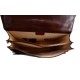 Leder dokument tasche brieftrager schultertasche leder umhängetasche kuriertasche aktentasche messenger dunkel braun