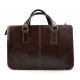 Laptop leather bag messenger satchel mens ladies leather bag shoulderbag brown