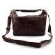 Duffle bag men women leather brown travel bag luggage leather carry on bag