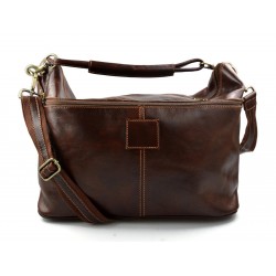 Duffle bag men women leather brown travel bag luggage leather carry on bag