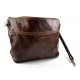 Duffle bag men women leather brown travel bag luggage leather carry on bag