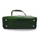Borsa pelle borsello donna a spalla e a tracolla verde made in Italy vera pelle