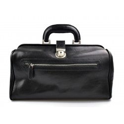 Sac cuir doctor bag docteur homme femme sac messenger en cuir sac cartable noir