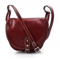 Damen leder tasche gürteltasche hüfttasche umhängetasche rot