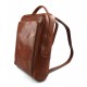 Mochila de cuero bolso de hombre piel bolso de mujer miel