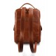 Mochila de cuero bolso de hombre piel bolso de mujer miel
