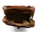 Mochila de cuero bolso de hombre piel bolso de mujer miel