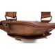 Brown leather shoulder bag mens satchel women messenger leather crossbody leather