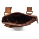 Brown leather shoulder bag mens satchel women messenger leather crossbody leather