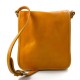 Sac cuir d'èpaule jaune sac postier sac en cuir homme femme bandoulière sac de bureau messenger made in Italy