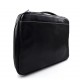 Leder dokument aktentasche herren made in Italy A4 leder handtasche  schwarz