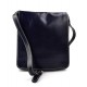 Mens shoulder leather bag shoulder bag genuine leather briefcase messenger blue