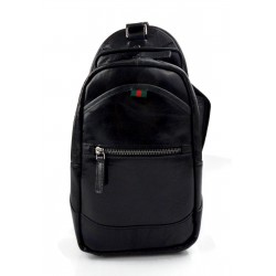 Mens waist leather women black shoulder bag ladies hobo bag travel back sling leather satchel backpack leather crossbody