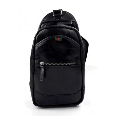 Sac à dos noir bandoulière en cuir sac homme sac à bandoulière homme femme en cuir sac d'épaule sac hobo sac de bureau