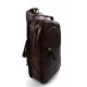 Mens waist leather women dark brown shoulder bag ladies hobo bag travel back sling leather satchel backpack leather crossbody
