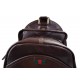 Mens waist leather women dark brown shoulder bag ladies hobo bag travel back sling leather satchel backpack leather crossbody