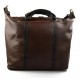 Leather dufflebag brown genuine leather shoulder bag weekender men women travel bag gym bag luggage sport bag duffel bag