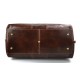 Sac de voyage en cuir homme femme bandoulière en cuir véritable sac de sport sac bagage à main brun