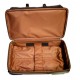 Sac voyage trolley voyage en cuir brun sac bagages a main en cuir carryon sac de cabine sac en cuir pilote