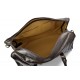 Mens leather duffle bag dark brown shoulder bag travel bag luggage weekender carryon cabin bag