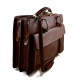 Leather shoulder bag briefcase carry on messenger bag leather ladies handbag mens office bag brown