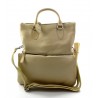 Women leather shoulder bag beige handbag leather crossbody leather tote bag clutch hobo bag satchel made in Italy leather